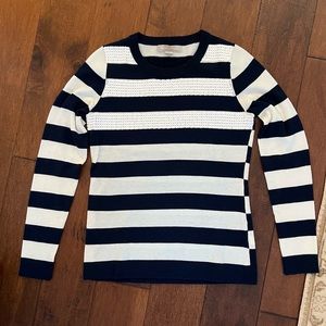 Banana Republic Striped Sweater with Sequin Detail